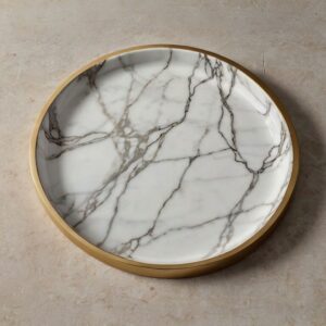 Thassos White Marble Tray