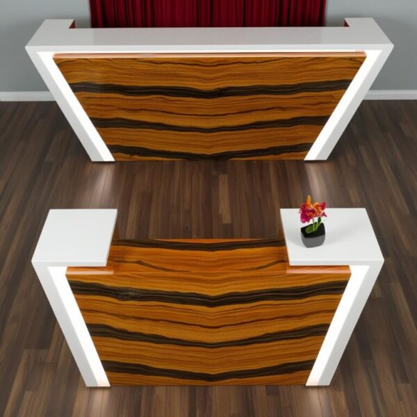 Tiger Onyx Reception Desk - Image 3