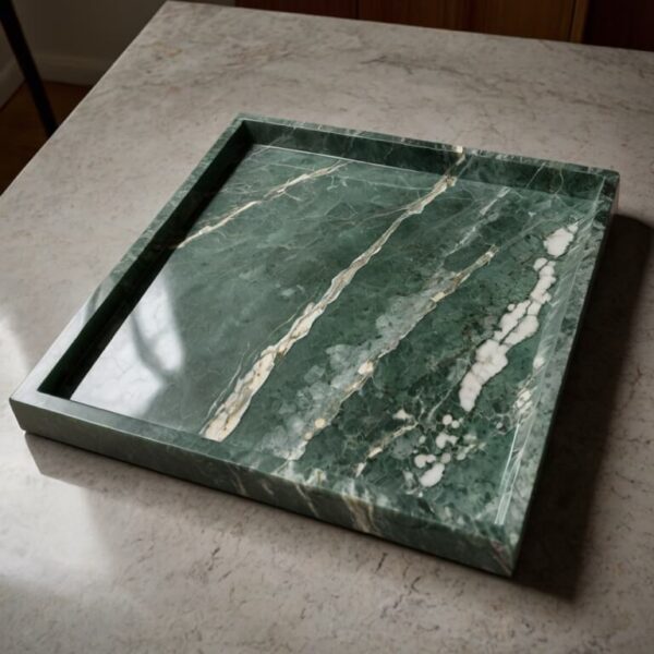 Verde Alpi Marble Tray - Image 3