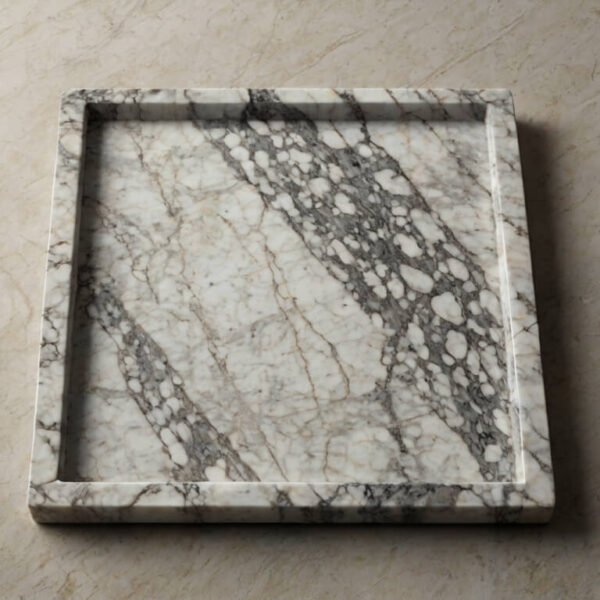 Viscount White Granite Tray - Image 2