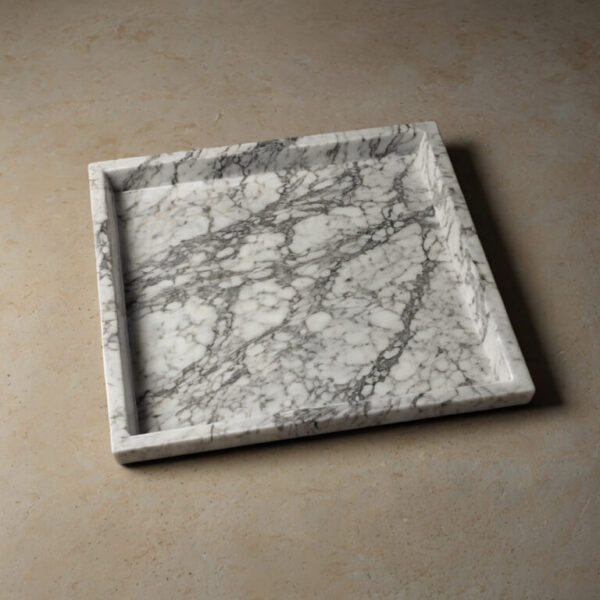 Viscount White Granite Tray - Image 4