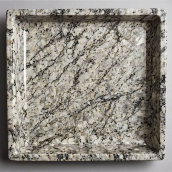 White Ice Granite Tray - Image 3