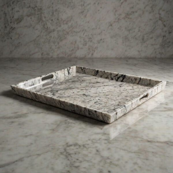 White Ice Granite Tray - Image 4
