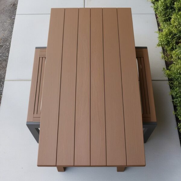 Wooden Outdoor Table - Image 2