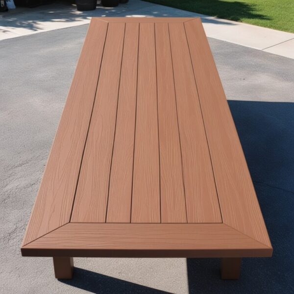 Wooden Outdoor Table - Image 4
