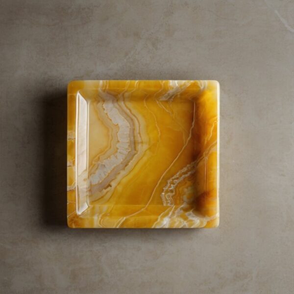 Yellow Onyx Tray - Image 2
