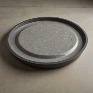 Zodiaq Oyster Quartz Tray